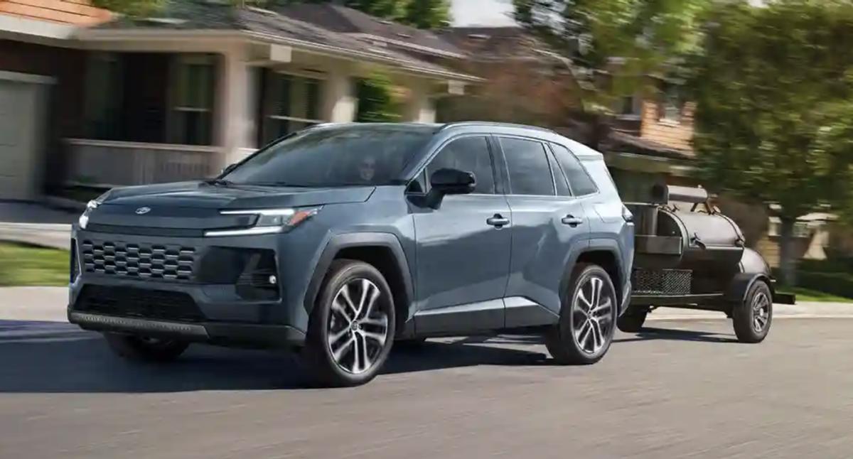 全新一代丰田RAV4首发,三种外观,但没有纯电