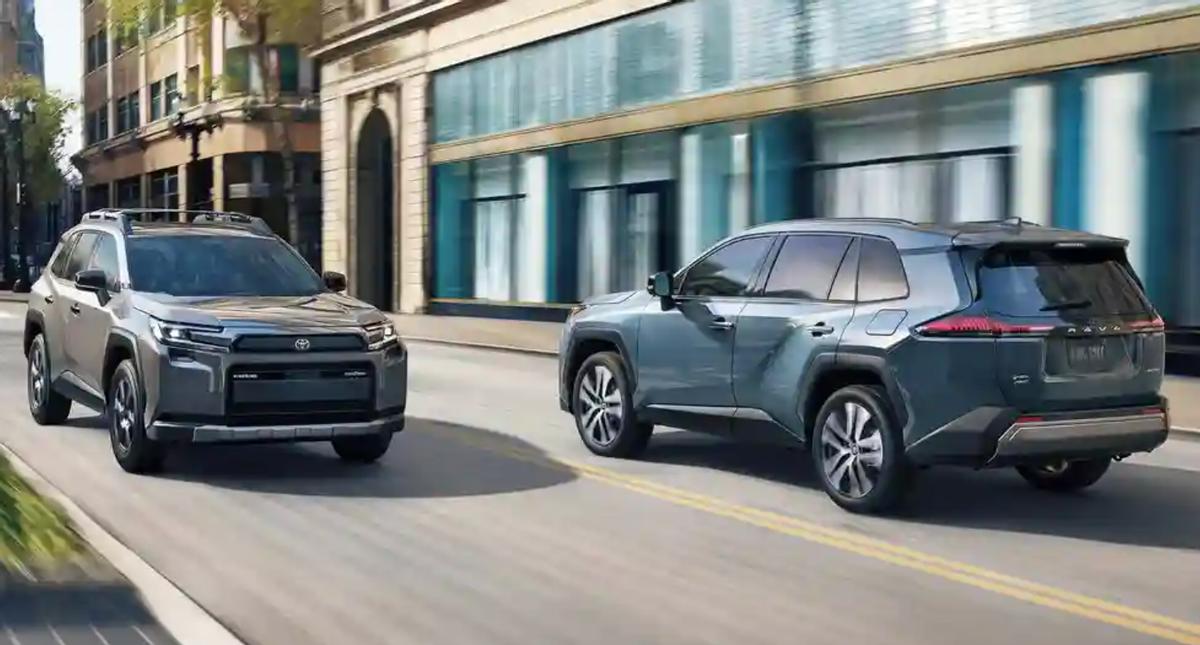 全新一代丰田RAV4首发,三种外观,但没有纯电