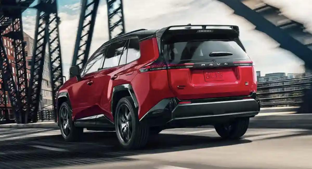 全新一代丰田RAV4首发,三种外观,但没有纯电
