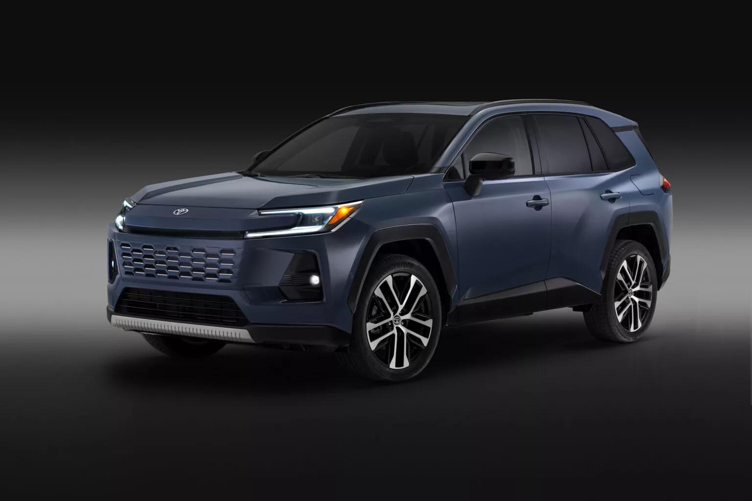 三种外观风格、两种动力版本,全新丰田RAV4发布