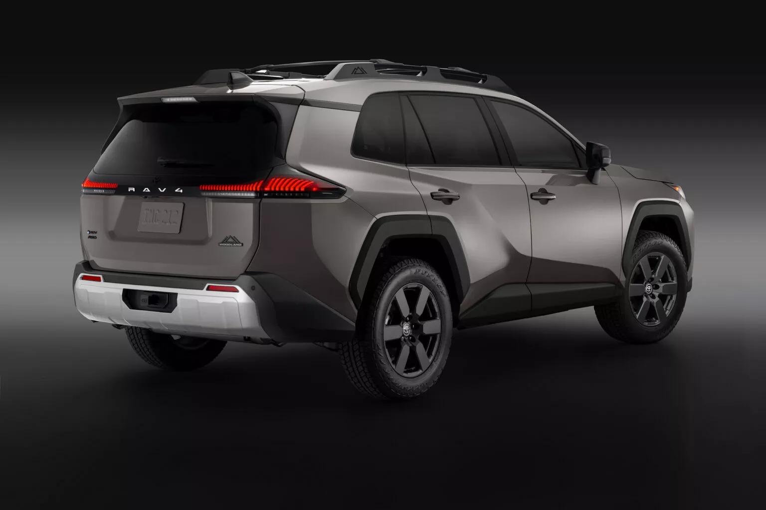 三种外观风格、两种动力版本,全新丰田RAV4发布
