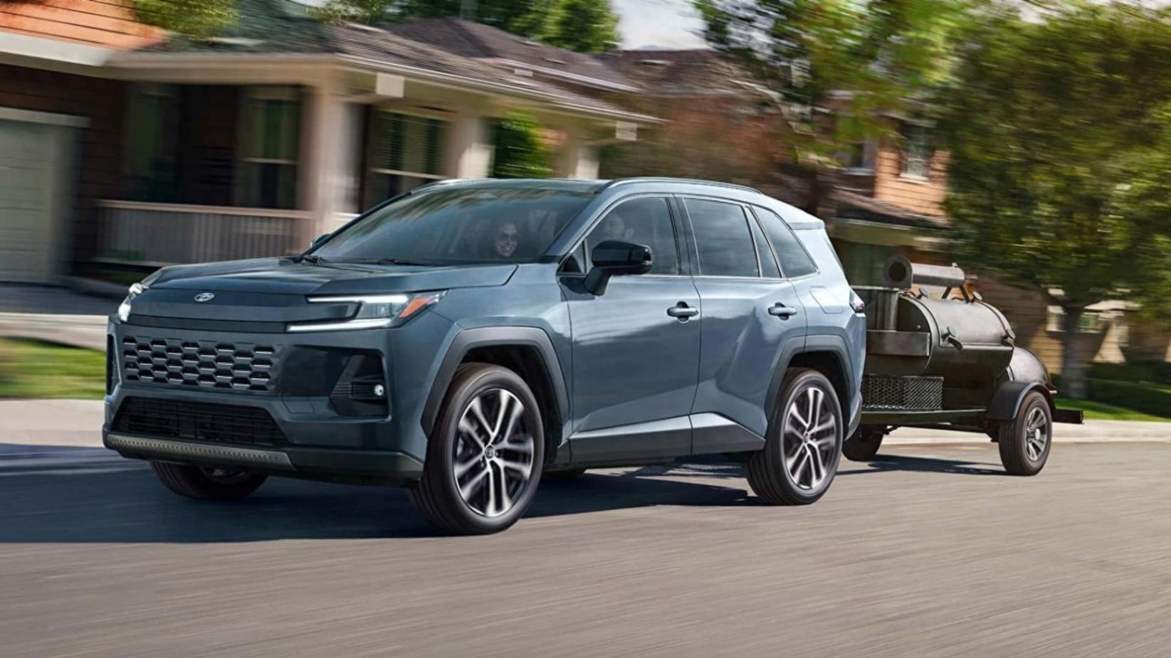 三种外形可选 全新一代丰田RAV4发布 混动/插混全都有