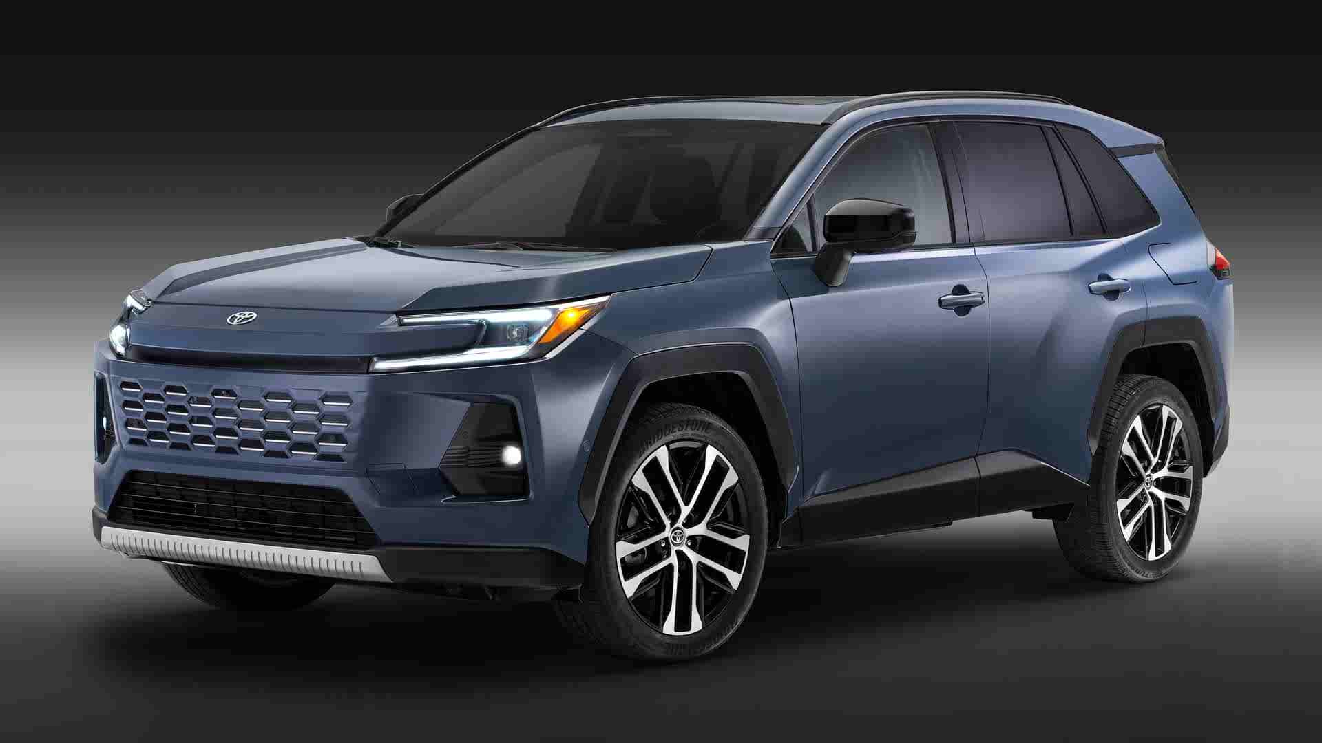 三种外形可选 全新一代丰田RAV4发布 混动/插混全都有