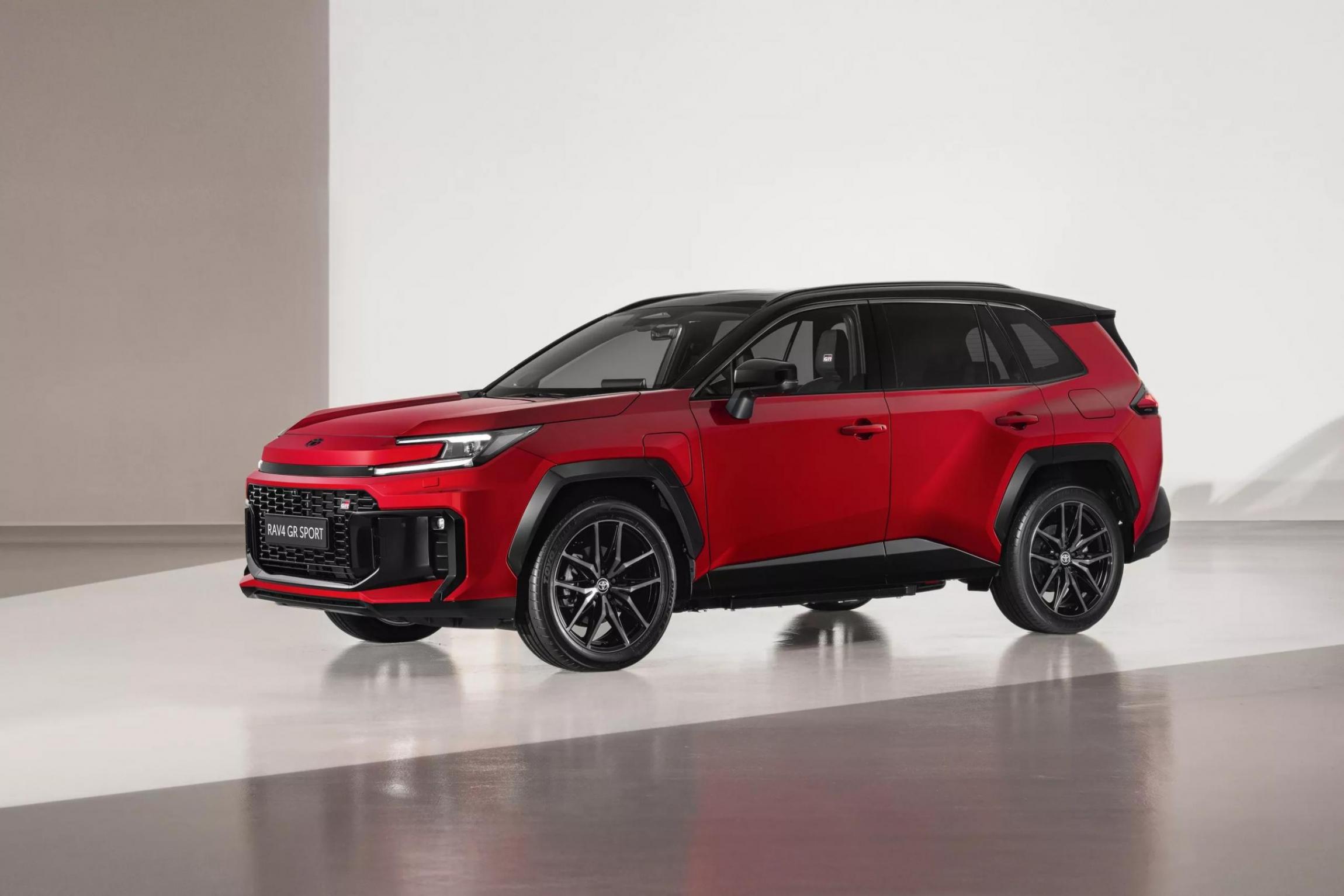 三种外形可选 全新一代丰田RAV4发布 混动/插混全都有