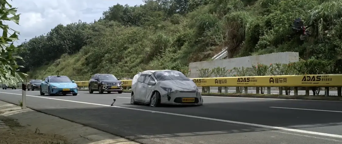 懂车帝高速测试场景 | 图片来源：懂车帝