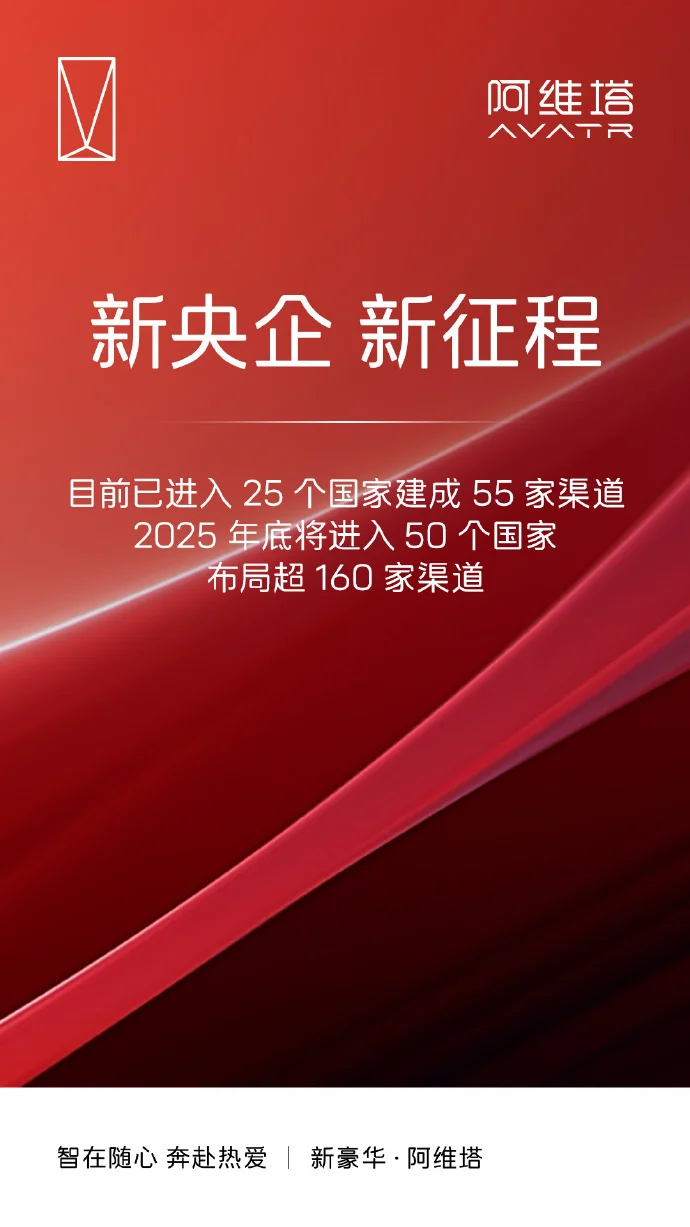 阿维塔陈卓：拟明年下半年推出与华为联合共创的首款产品