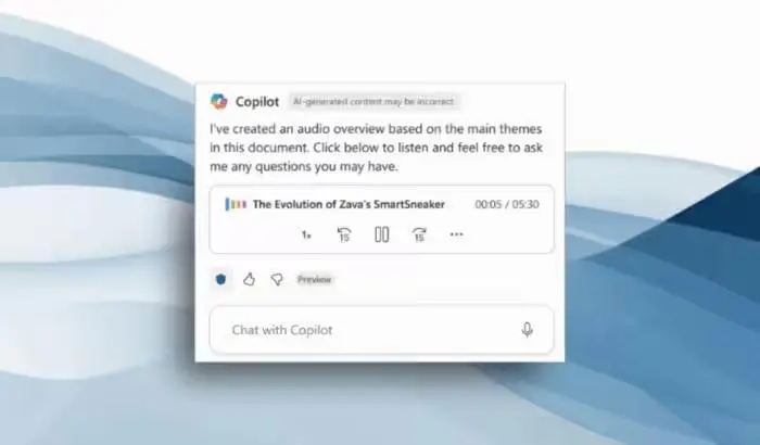 Audio Overview Microsoft Word Windows Web Hero